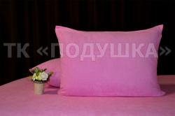 Купить розовые махровые наволочки на молнии в Дзержинске